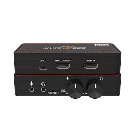 Bzbgear USB-C 4K60 Video Capture Card with Scaler, HDMI 2.0 loop out, Audio & HDR10 to SDR Conversion BG-4KCHA